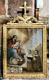 Le tableau du miracle d� � Notre-Dame de Saint-Di� dite Notre-Dame de Galil�e.
