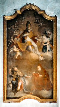 Le tableau de saint&nbsp;Blaise.