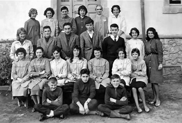 Classe collège 3ème 1960-61