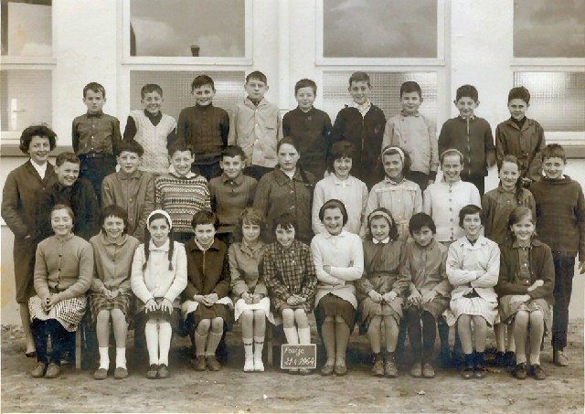 Classe collège 6ème 1963-64