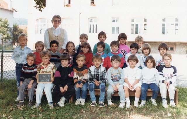 Classe Primaire CP 1986-87