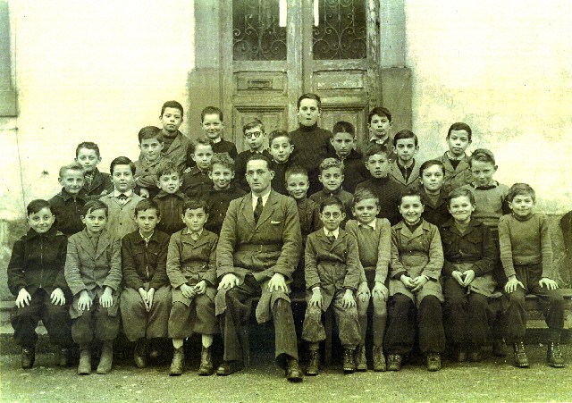 Classe Primaire garçons CM1-2 1953-54