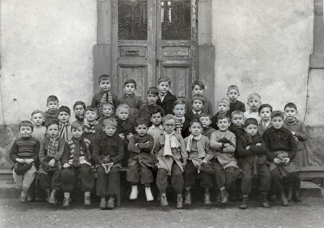 Classe Primaire garçons CP 1952-53