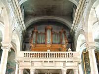 L'orgue sur la tribune