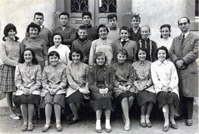 Classe Collège 3ème 1959-60