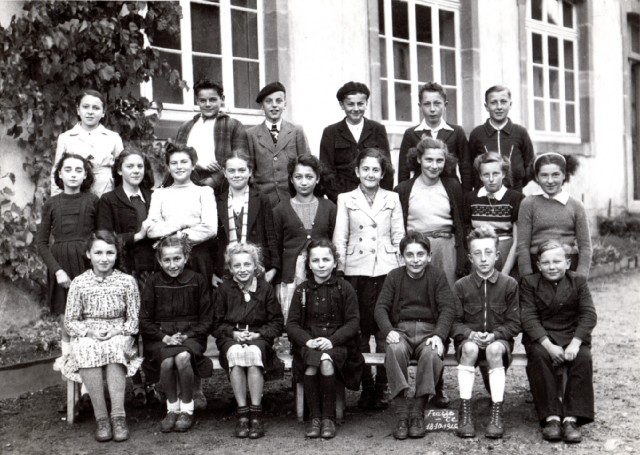 Classe collège 5ème 1948-49