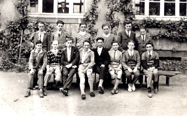 Classe Cours Complémentaire garçons 1940