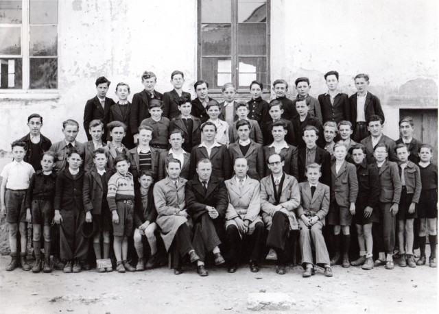 Classe Cours Complémentaire garçons 1946-47