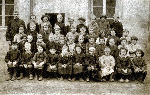 Classe Primaire garçons 1916-17