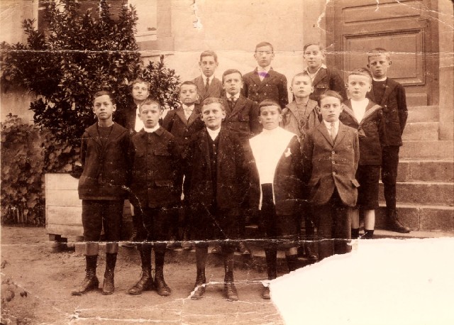 Classe Primaire garçons 1918-19