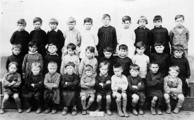 Classe Primaire garçons CE1 1938-39